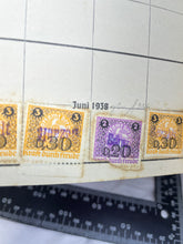 Load image into Gallery viewer, Original Piece of WW2 German Paperwork with Stamps etc
