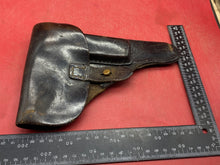 Load image into Gallery viewer, Rare WW2 German NSKK Marked &amp; RZM Walter PPK Black Leather Holster
