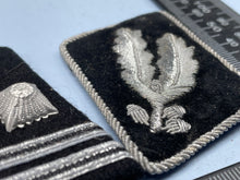 Load image into Gallery viewer, Pair of WW2 German SS Collar Badges - The Militaria Shop

