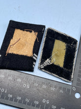 Load image into Gallery viewer, Pair of WW2 German SS Collar Badges - The Militaria Shop

