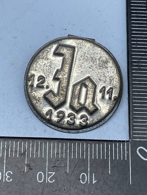 Original WW2 German Day Badge - Tinnie - The Militaria Shop