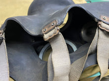 Load image into Gallery viewer, Original WW2 British Army Service Gas Mask in Bag - 1941 / 42 Dated
