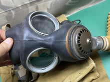 Load image into Gallery viewer, Original WW2 British Army Service Gas Mask in Bag - 1941 / 42 Dated
