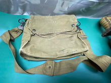 Load image into Gallery viewer, Original WW2 British Army Service Gas Mask in Bag - 1941 / 42 Dated
