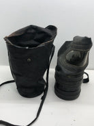 Original WW2 British Home Front Civilian Gas Mask In Leatherette Case - The Militaria Shop