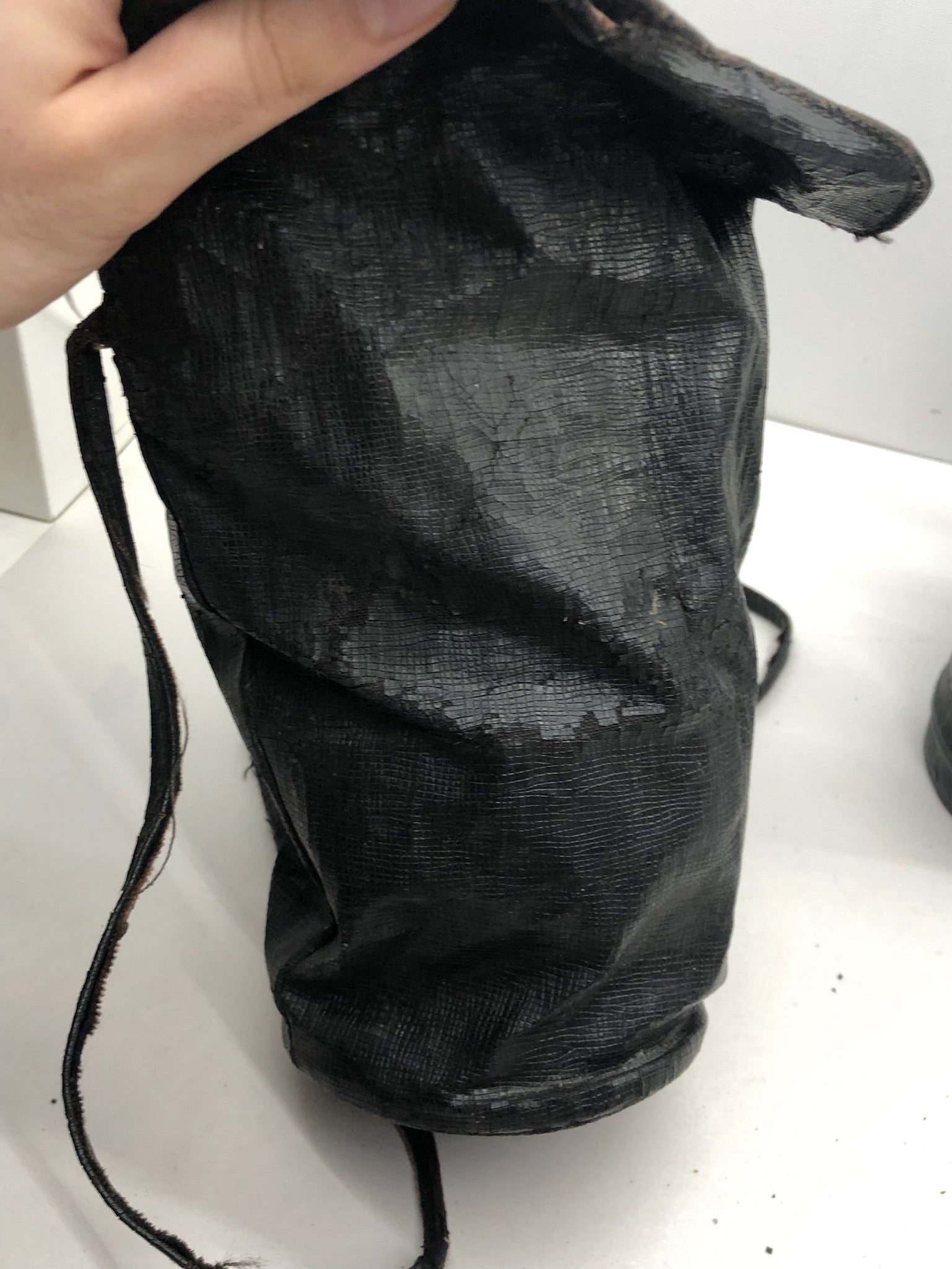 Original WW2 British Home Front Civilian Gas Mask In Leatherette Case - The Militaria Shop
