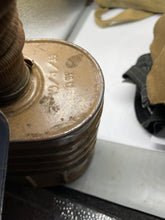 Charger l'image dans la galerie, Original WW2 British Army GSR General Service Respirator Gas Mask &amp; Bag - The Militaria Shop
