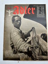 Load image into Gallery viewer, Der Adler Magazine Original WW2 German - 8th September 1942
