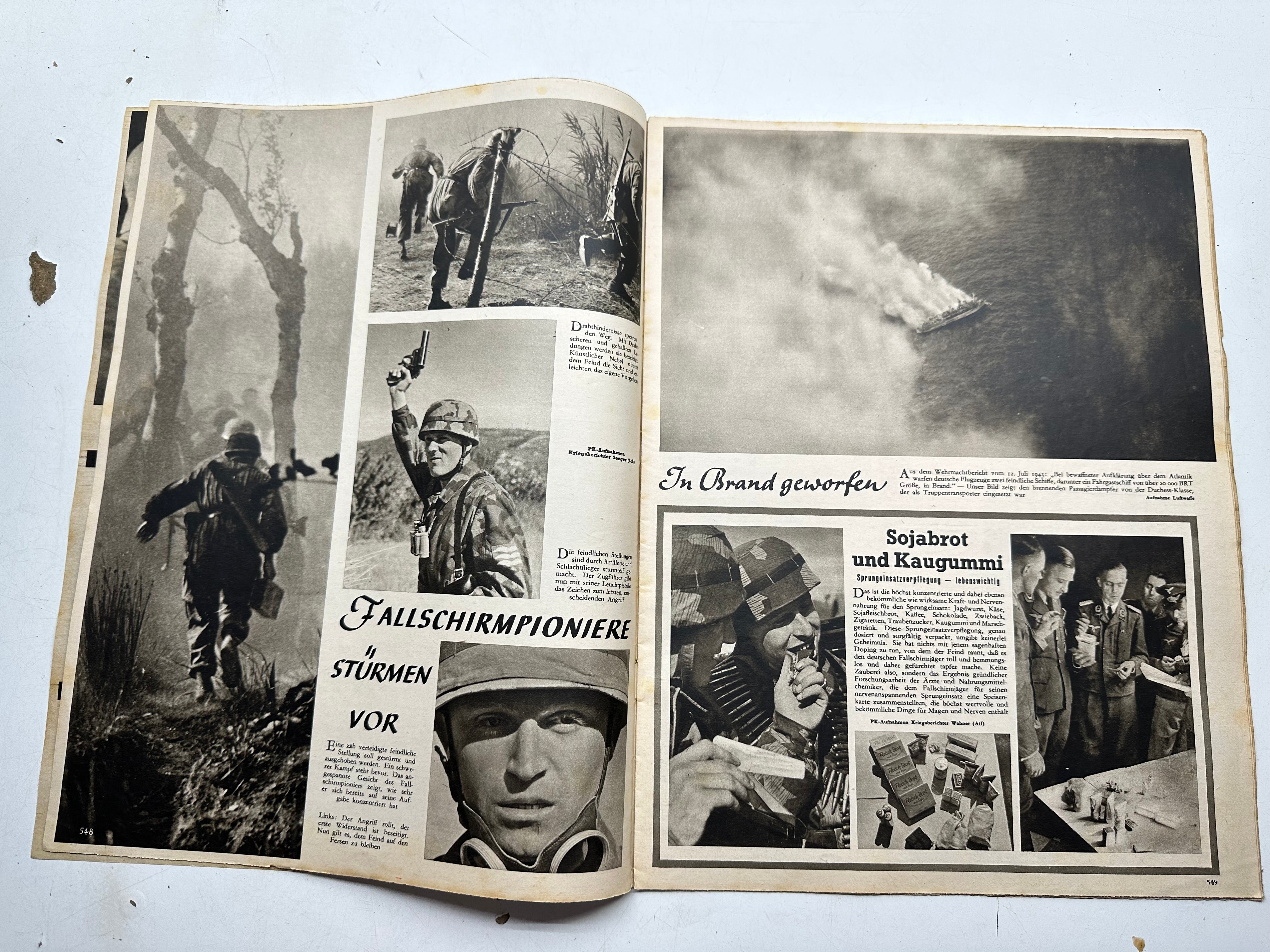 Original WW2 German Army Der Adler Propaganda Magazine - 7th September 1943 - The Militaria Shop