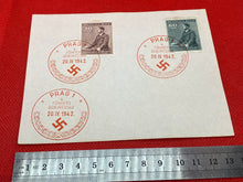Load image into Gallery viewer, Original 1943 Dated Post Card - Special Edition Issued for Hitler&#39;s Birthday
