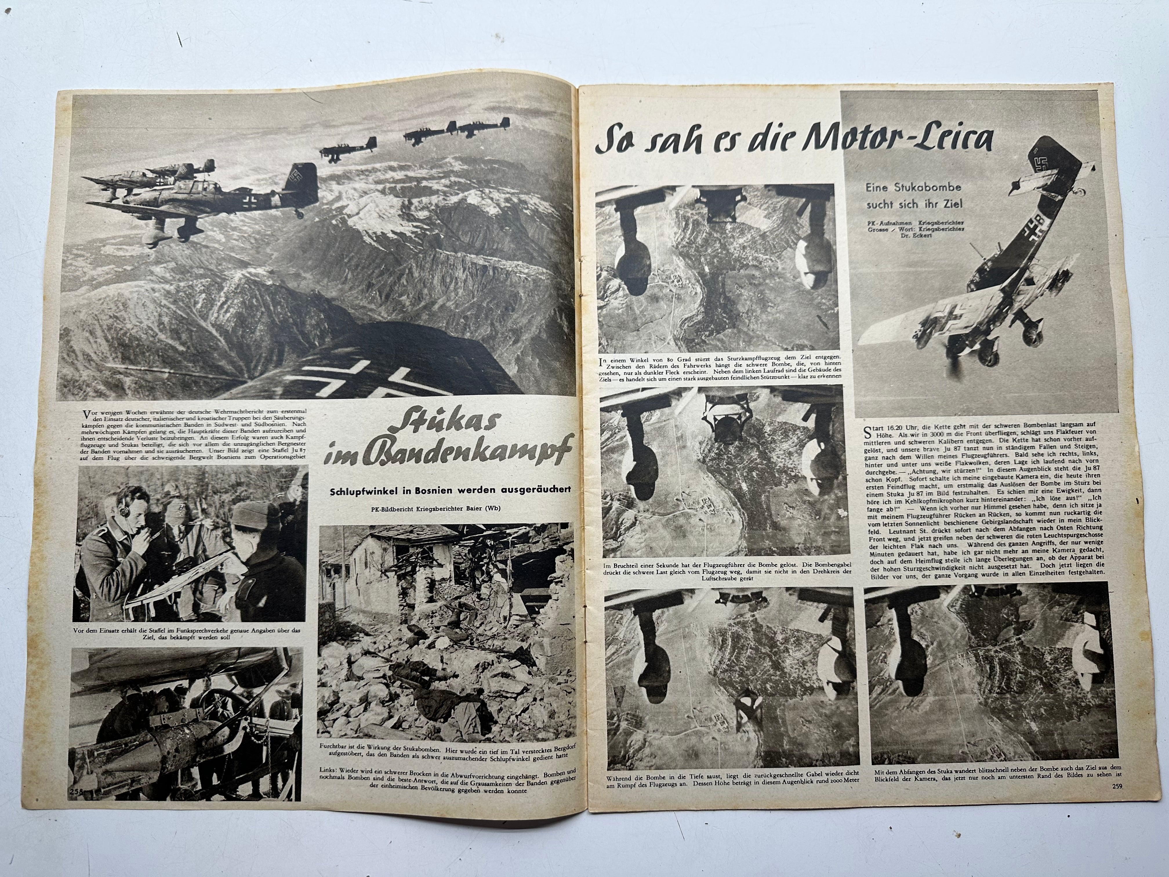 Original WW2 German Army Der Adler Propaganda Magazine - 4th May 1943 - The Militaria Shop