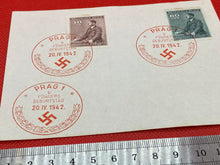 Lade das Bild in den Galerie-Viewer, Original 1943 Dated Post Card - Special Edition Issued for Hitler&#39;s Birthday
