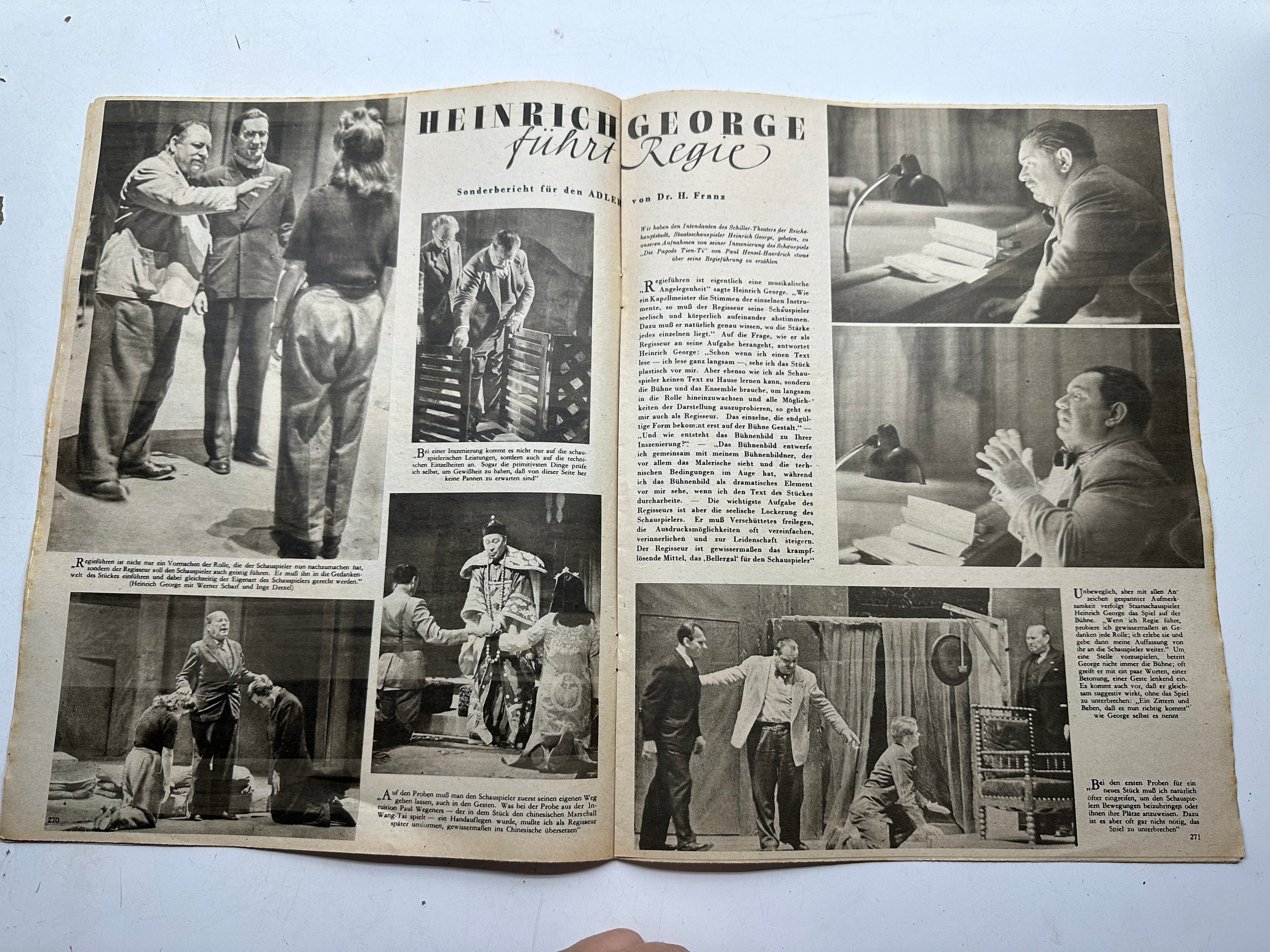 Original WW2 German Army Der Adler Propaganda Magazine - 4th May 1943 - The Militaria Shop