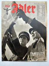 Charger l&#39;image dans la galerie, Original WW2 German Army Der Adler Propaganda Magazine - 18th May 1943
