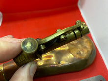Load image into Gallery viewer, Vintage Victorian Copper Powder Flask - for Spares of Repair
