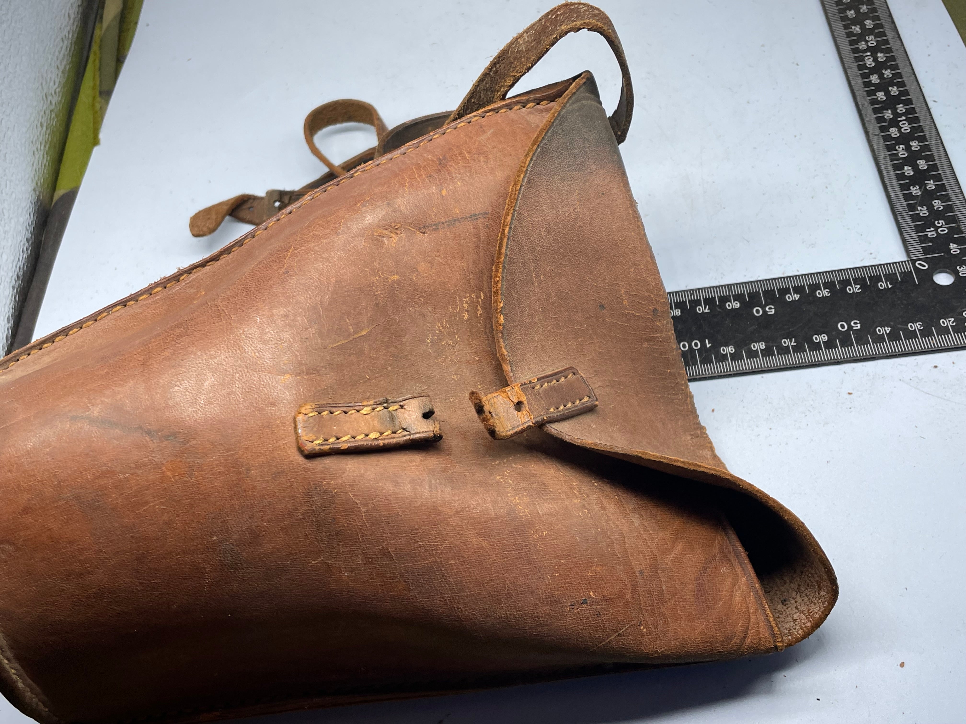 WW2 British Home Front Civilian Pattern Gas Mask in Private Purchase Leather Case - The Militaria Shop