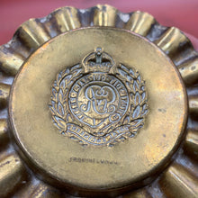 Load image into Gallery viewer, Original British Army WW1 "Trench Art" Royal Engineers Ashtray
