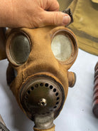 WW2 British Army T-Mic General Service Gas Mask in Bag - The Militaria Shop
