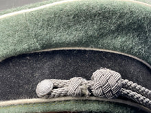 Load image into Gallery viewer, WW2 German Waffen SS Officers Visor Cap without Badges - The Militaria Shop
