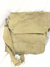 Load image into Gallery viewer, Original WW2 British Army Soldiers Gas Mask Bag in good condition
