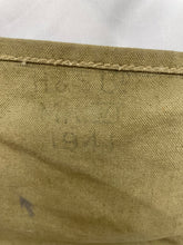 Load image into Gallery viewer, Original WW2 British Army Soldiers Gas Mask Bag in good condition
