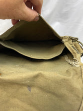 Load image into Gallery viewer, Original WW2 British Army Soldiers Gas Mask Bag in good condition
