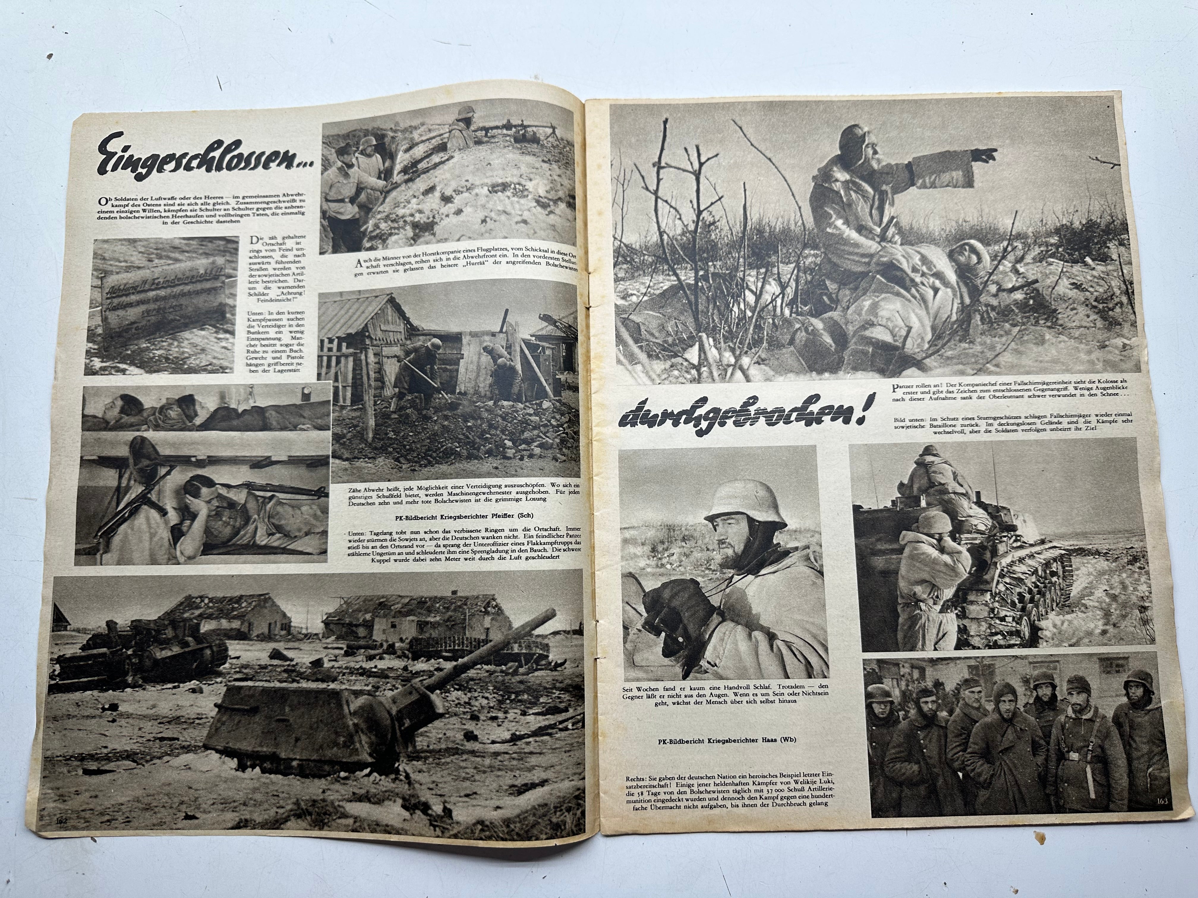 Original WW2 German Army Der Adler Propaganda Magazine - 23rd March 1943 - The Militaria Shop