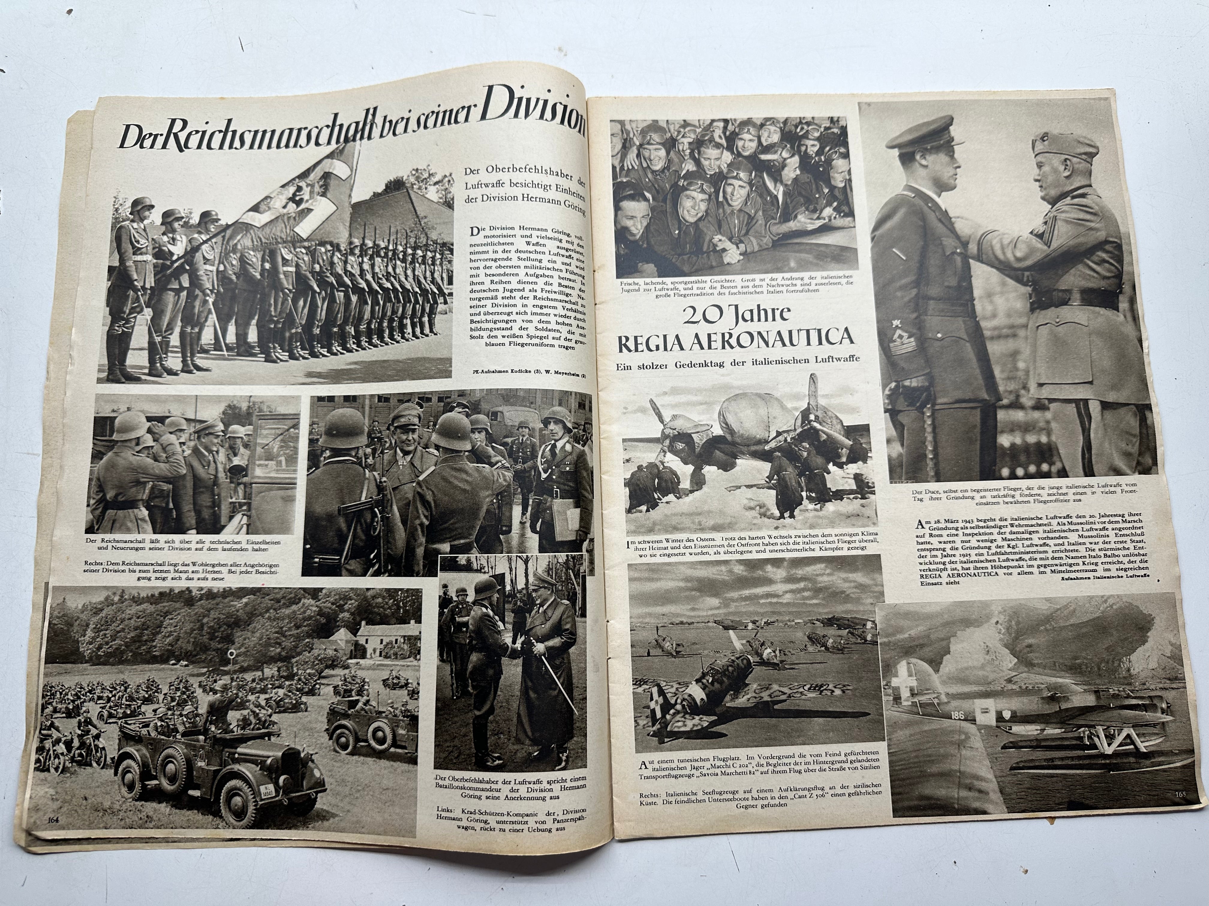 Original WW2 German Army Der Adler Propaganda Magazine - 23rd March 1943 - The Militaria Shop