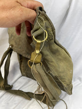 Load image into Gallery viewer, Original WW2 British Army Soldiers Gas Mask Bag in used condition
