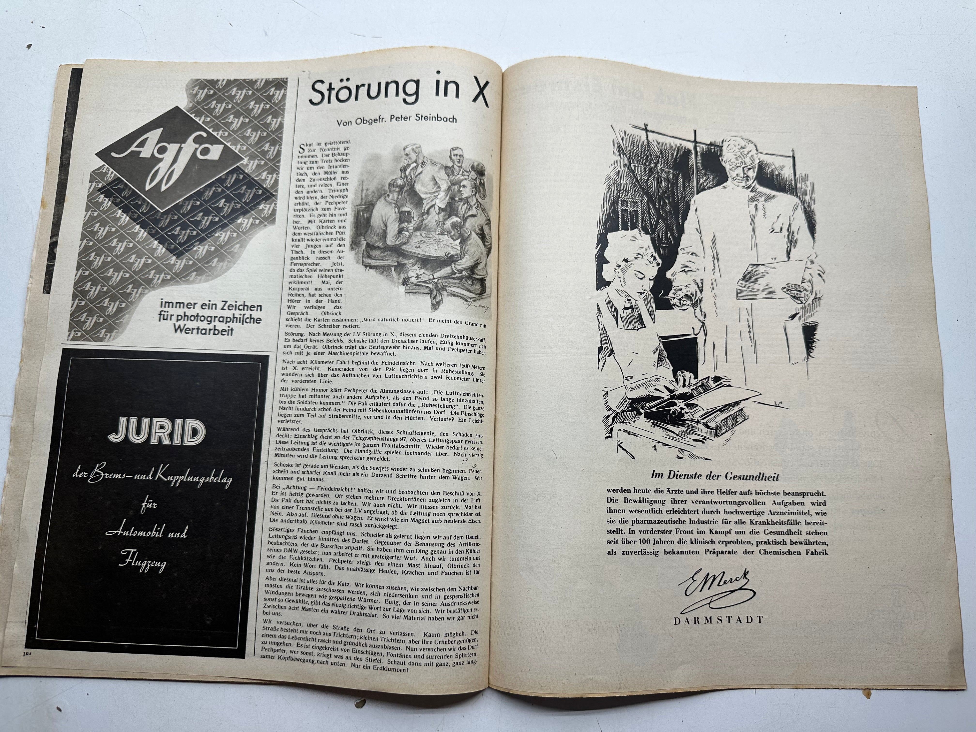Original WW2 German Army Der Adler Propaganda Magazine - 23rd March 1943 - The Militaria Shop