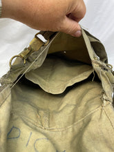 Load image into Gallery viewer, Original WW2 British Army Soldiers Gas Mask Bag in used condition
