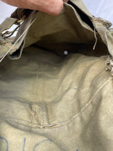 Load image into Gallery viewer, Original WW2 British Army Soldiers Gas Mask Bag in used condition
