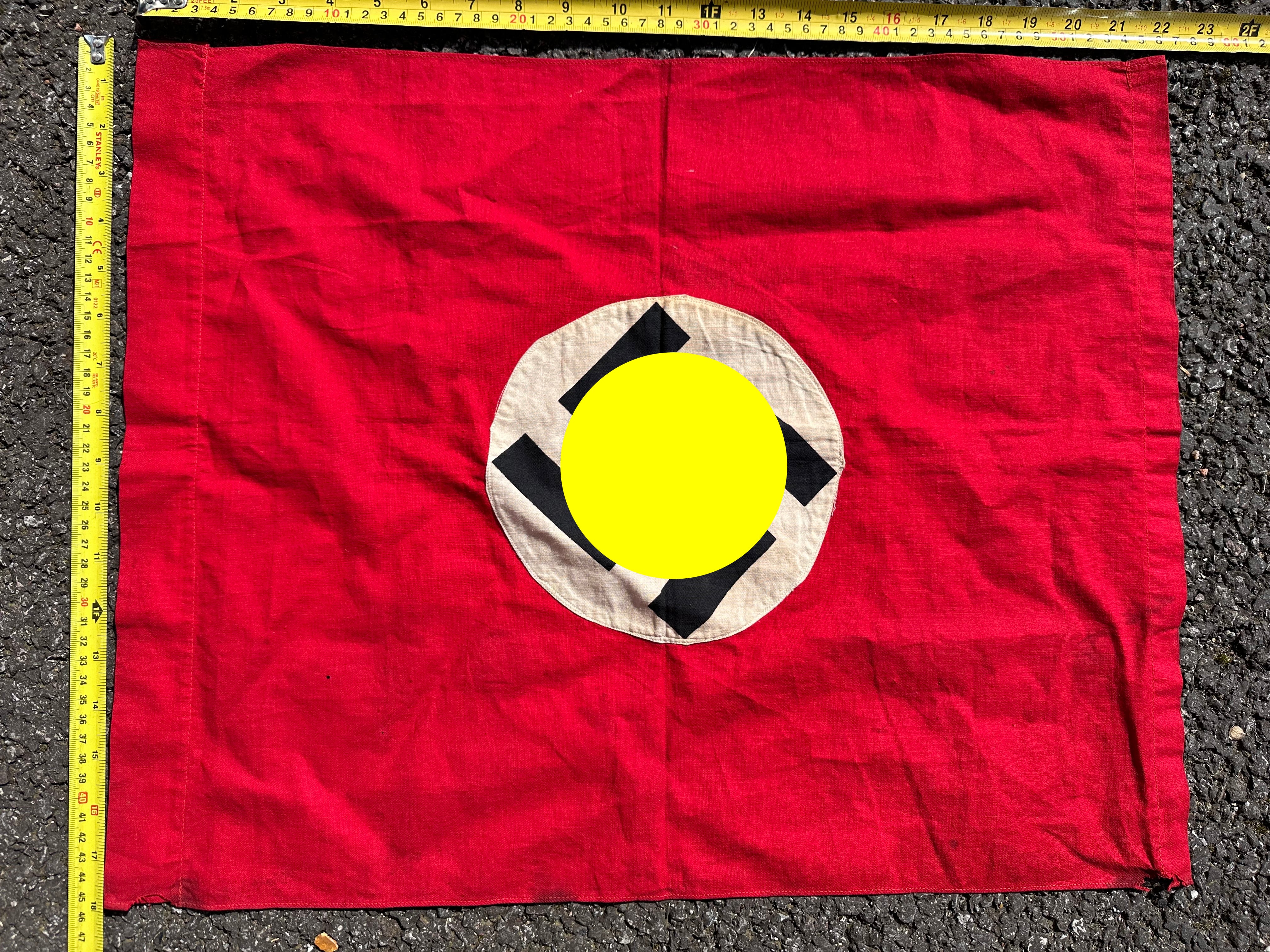 Original WW2 German Party Flag - The Militaria Shop