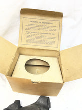 Load image into Gallery viewer, Original British Civilian Gas Mask in Cardboard Carrying Box
