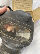 Load image into Gallery viewer, Original British Civilian Gas Mask in Cardboard Carrying Box
