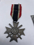 Original WW2 German War Merit Cross with Swords - The Militaria Shop