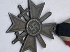 Original WW2 German War Merit Cross with Swords - The Militaria Shop