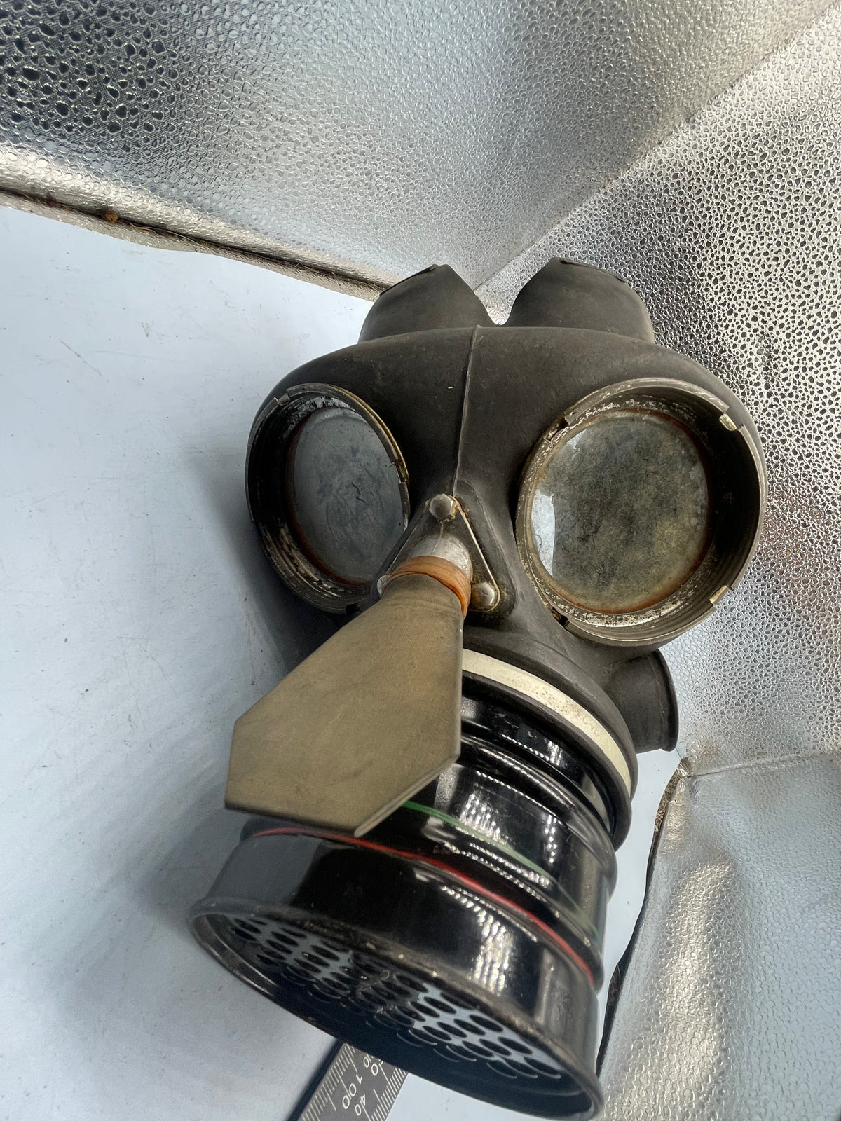 Original WW2 British Home Front Warden's Gas Mask - The Militaria Shop