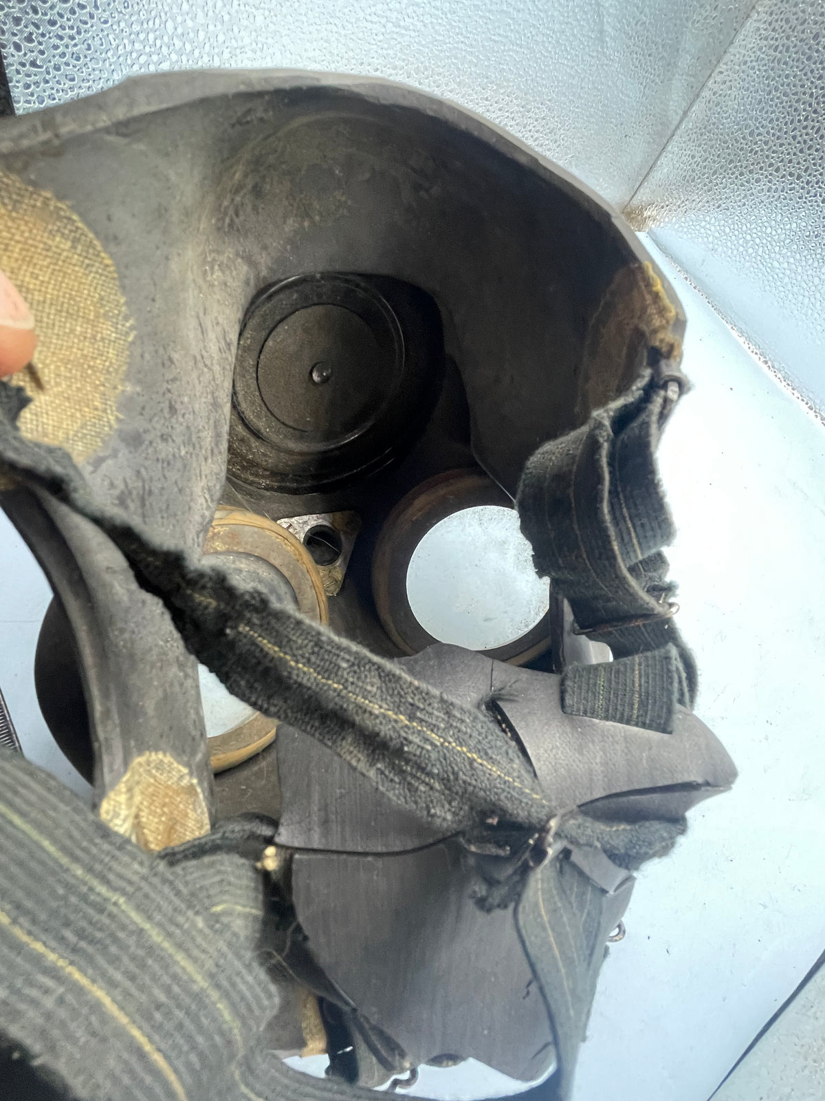 Original WW2 British Home Front Warden's Gas Mask - The Militaria Shop