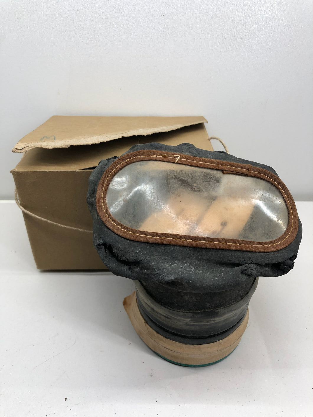 Original WW2 British Home Front Civilian Gas Mask in Box