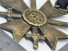 Load image into Gallery viewer, Original WW2 German War Merit Cross with Swords - The Militaria Shop
