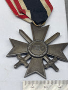 Original WW2 German War Merit Cross with Swords - The Militaria Shop