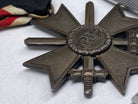 Original WW2 German War Merit Cross with Swords - The Militaria Shop