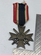 Original WW2 German War Merit Cross with Swords - The Militaria Shop