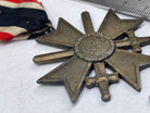 Original WW2 German War Merit Cross with Swords - The Militaria Shop