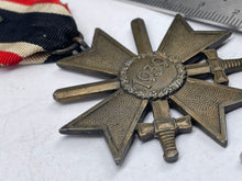 Load image into Gallery viewer, Original WW2 German War Merit Cross with Swords - The Militaria Shop
