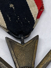 Load image into Gallery viewer, Original WW2 German War Merit Cross with Swords - The Militaria Shop
