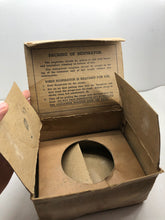 Load image into Gallery viewer, Original WW2 British Home Front Civilian Gas Mask in Box
