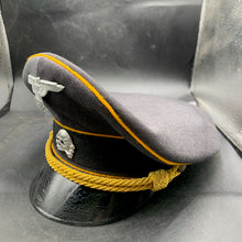 Load image into Gallery viewer, German Waffen SS Cavalry Officers Peaked Cap - Size 56cm - The Militaria Shop
