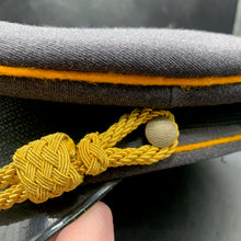 Load image into Gallery viewer, German Waffen SS Cavalry Officers Peaked Cap - Size 56cm - The Militaria Shop
